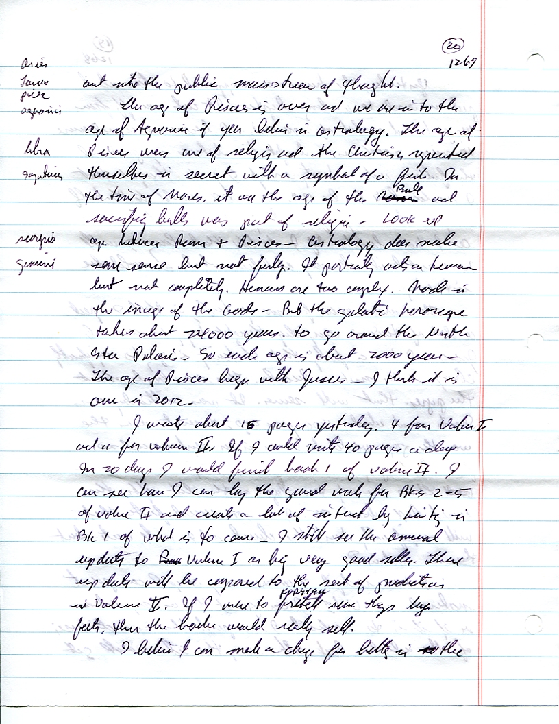 Dr John WorldPeace 2008 Prison Journal